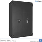 Cofre Topas Pro 70 Z (781 L) - Teste de Roubo Grau II