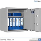 Cofre Topas Pro 10 (90 L) - Teste de Roubo Grau II