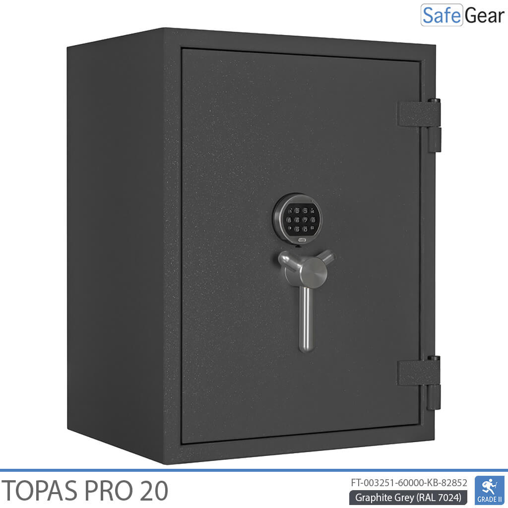 Cofre Topas Pro 20 (125 L) - Teste de Roubo Grau II