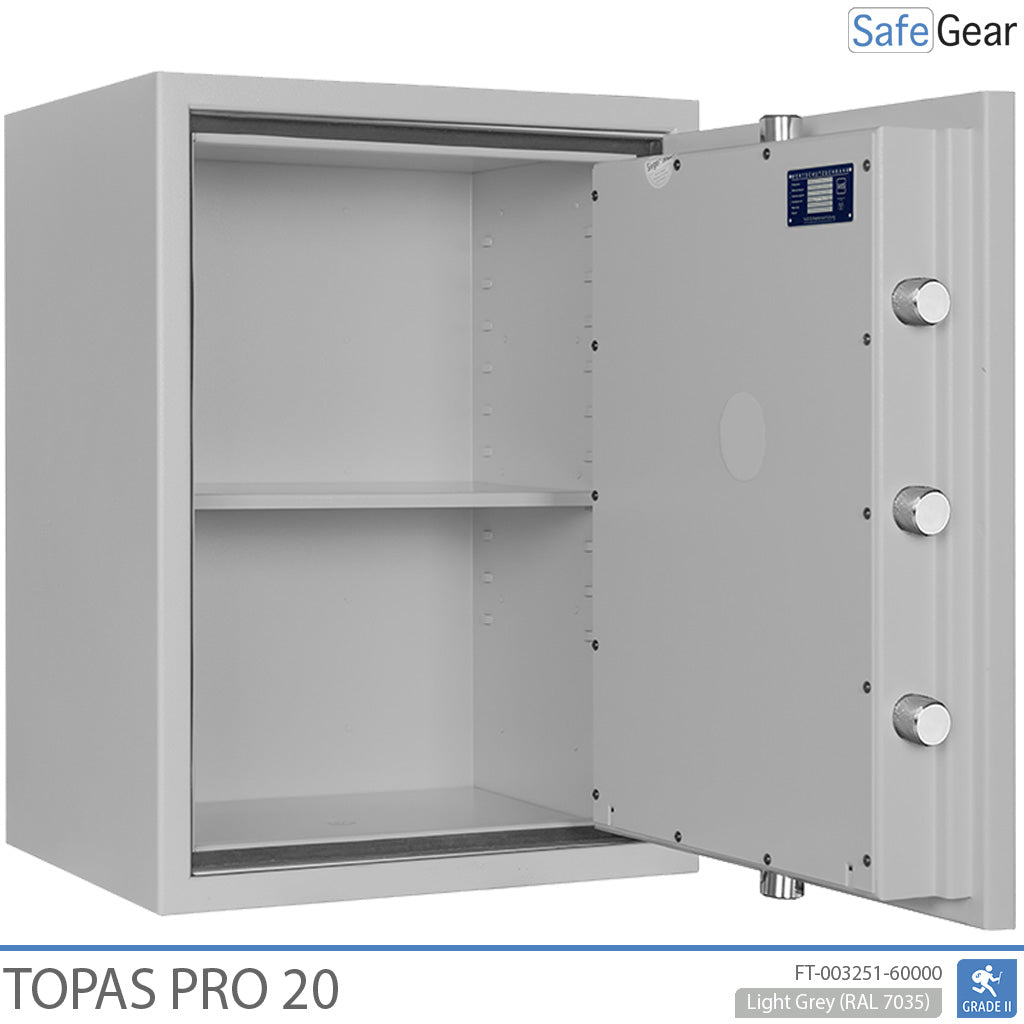 Topas Pro 20 Safe (125 L) - Burglary Test Grade II