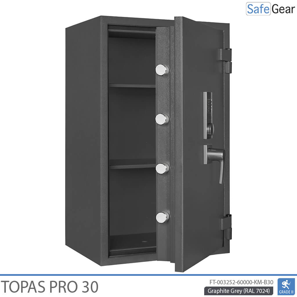 Cofre Topas Pro 30 (159 L) - Teste de Roubo Grau II