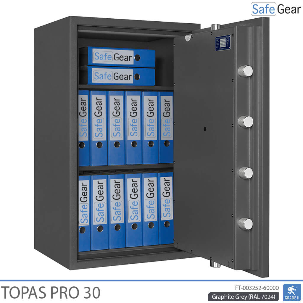 Cofre Topas Pro 30 (159 L) - Teste de Roubo Grau II