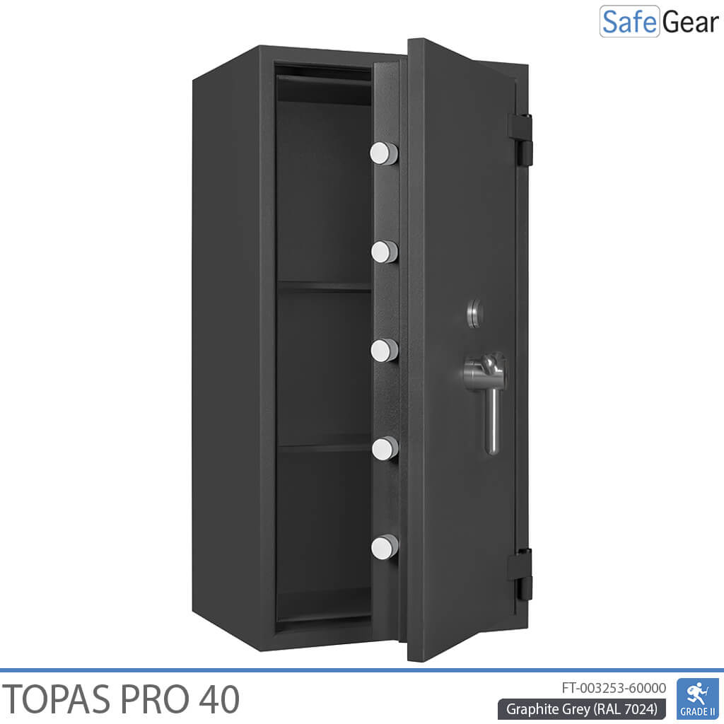 Cofre Topas Pro 40 (194 L) - Teste de Roubo Grau II
