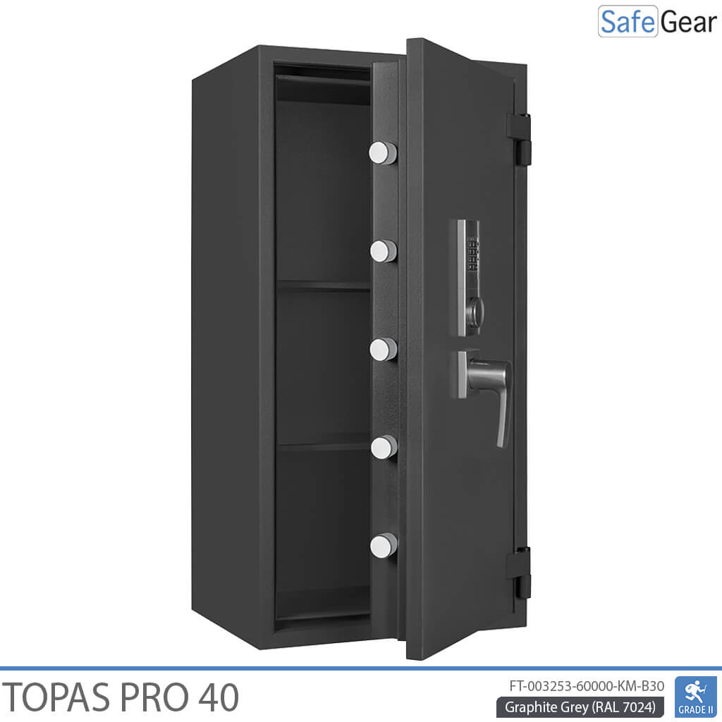Cofre Topas Pro 40 (194 L) - Teste de Roubo Grau II