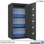 Cofre Topas Pro 40 (194 L) - Teste de Roubo Grau II
