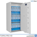 Cofre Topas Pro 40 (194 L) - Teste de Roubo Grau II