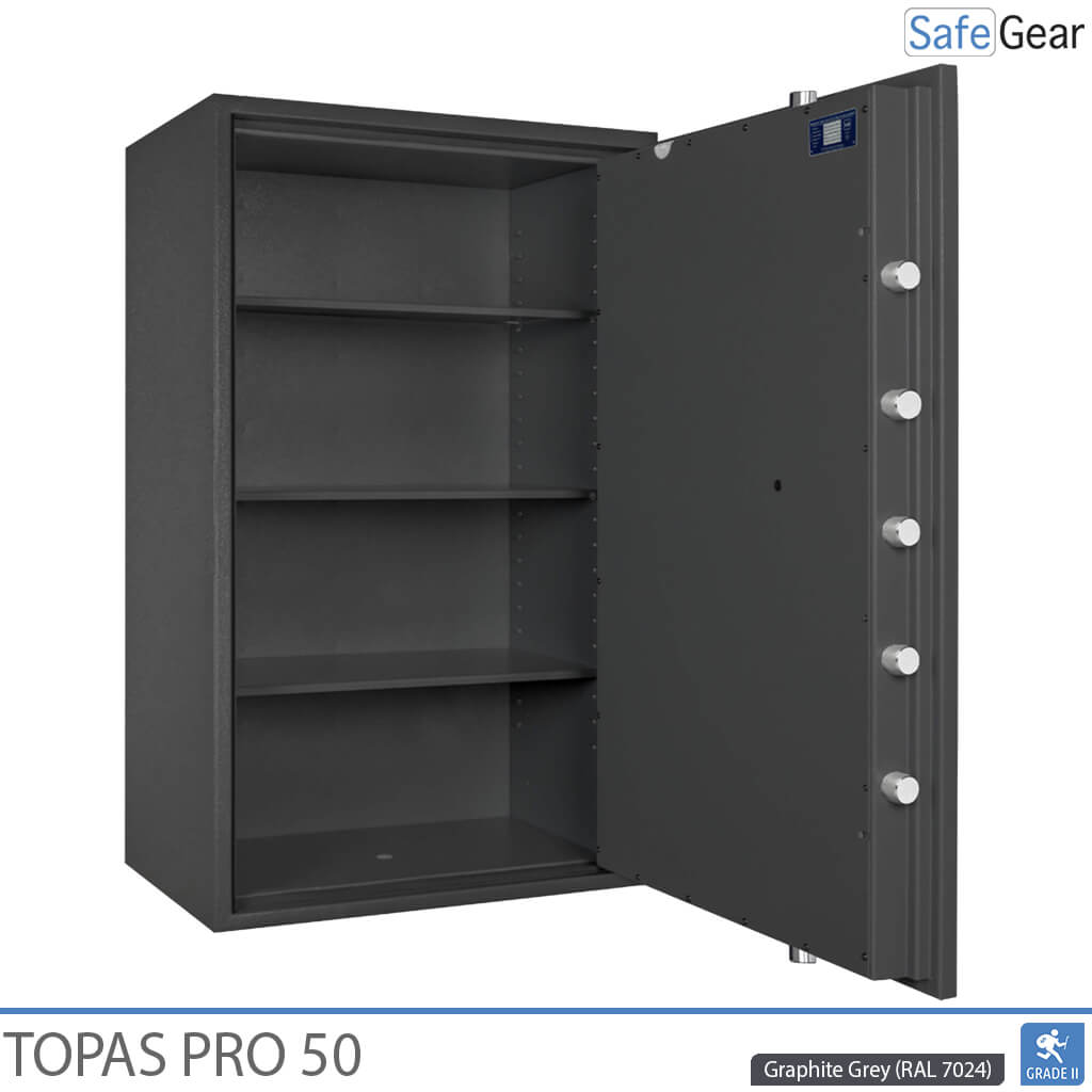 Cofre Topas Pro 50 (389 L) - Teste de Roubo Grau II