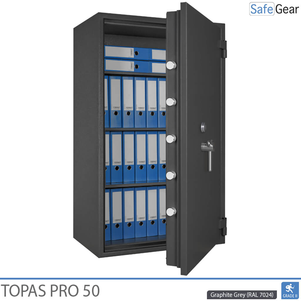 Cofre Topas Pro 50 (389 L) - Teste de Roubo Grau II