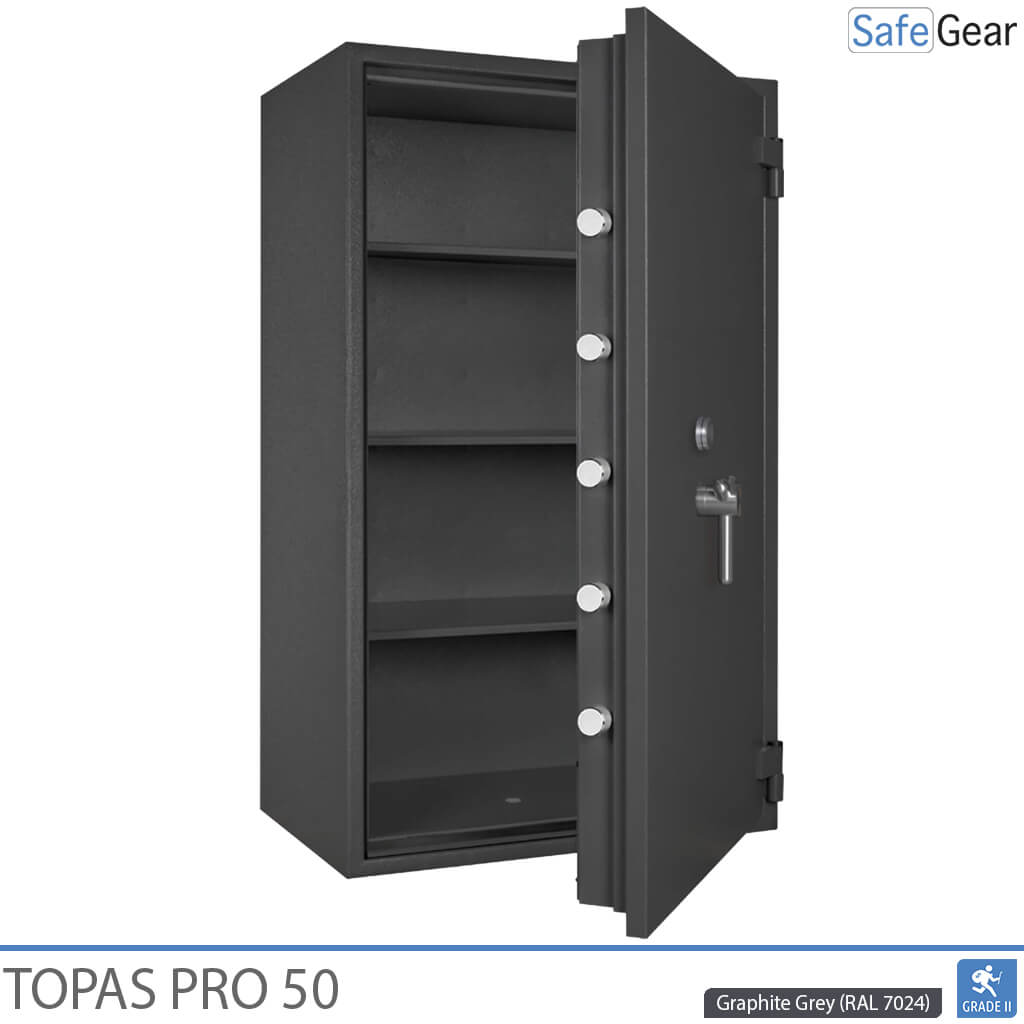 Cofre Topas Pro 50 (389 L) - Teste de Roubo Grau II