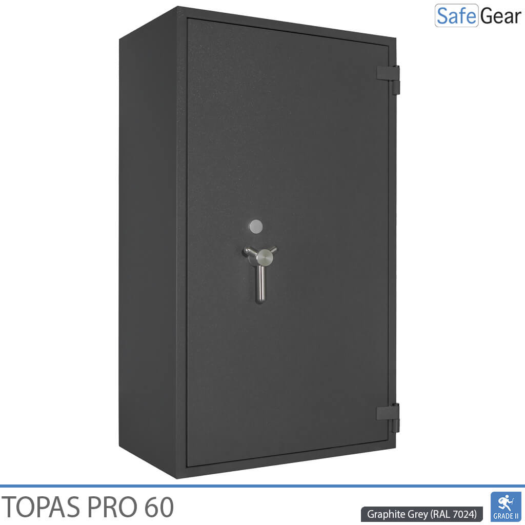Cofre Topas Pro 60 (433 L) - Teste de Roubo Grau II