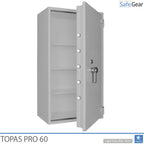Cofre Topas Pro 60 (433 L) - Teste de Roubo Grau II