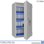 Cofre Topas Pro 60 (433 L) - Teste de Roubo Grau II