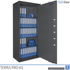 Cofre Topas Pro 65 (536 L) - Teste de Roubo Grau II