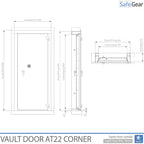 Vault Door - AV1-22 - Grade 1
