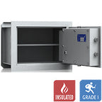 VCO 5 Cofre de parede (43 L) - Teste de Arrombamento Grau 1 - Cinzento-claro - Fechadura com chave