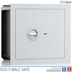 VCO 5 Cofre de parede (43 L) - Teste de Arrombamento Grau 1 - Cinzento-claro - Fechadura De Código