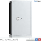 VCO 10 Cofre de parede (139 L) - Teste de arrombamento Grau 1 - Cinzento-claro - Fechadura com chave