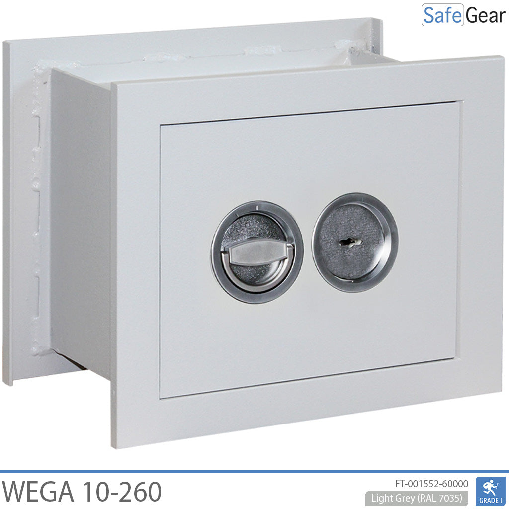 Wega 10-260 Cofre de parede (12L) - Grau I de resistência a arrombamento