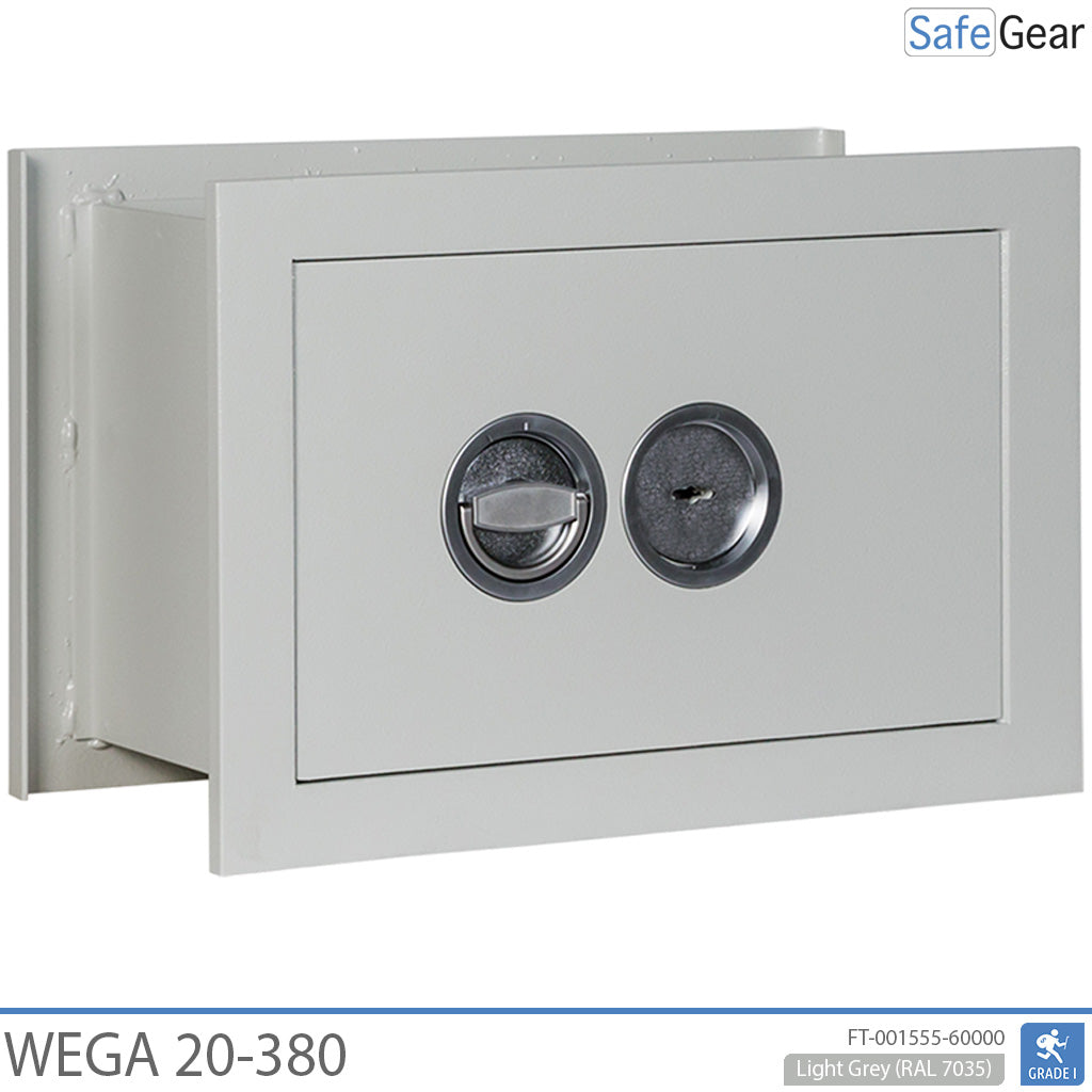 Wega 20-380 Cofre de parede (27L) - Grau I no teste de resistência a arrombamento
