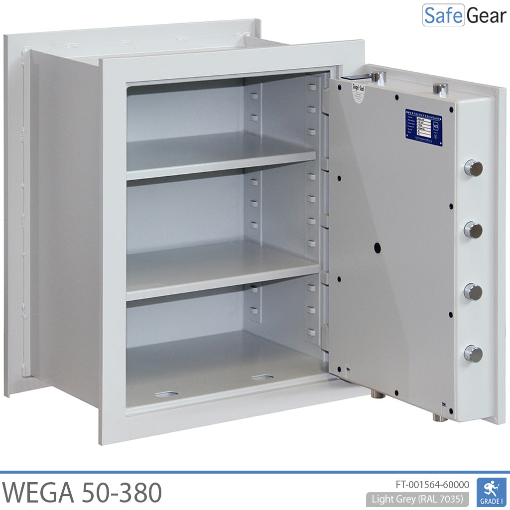 Wega 50-380  Wall Safe (62L) - Burglary Test Grade I