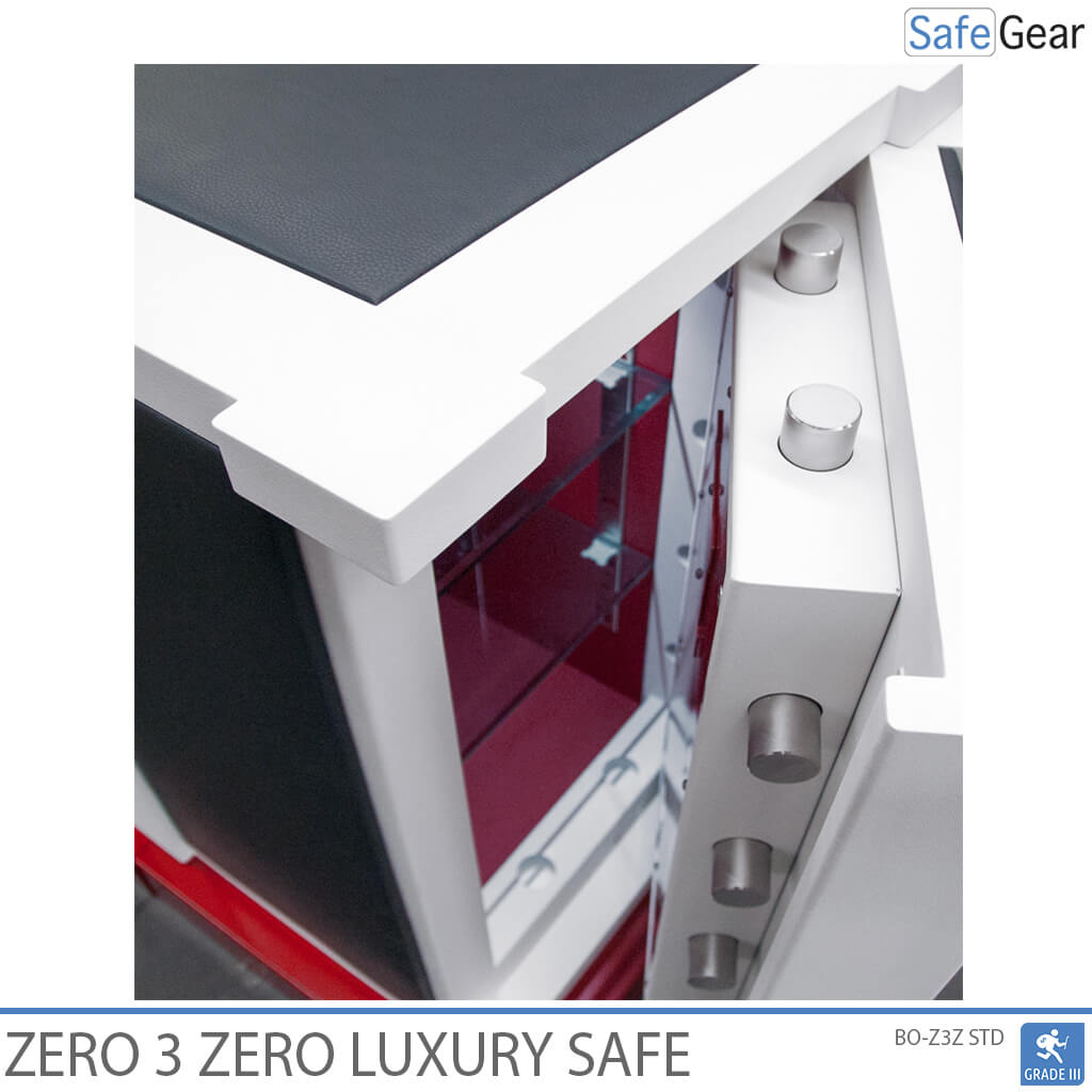 Zero 3 Zero Safe (134 L) - Grau III no Teste de Arrombamento - Fecho com Código