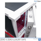 Zero 3 Zero Safe (134 L) - Grau III no Teste de Arrombamento - Fecho com Código