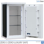 Zero 3 Zero Safe (134 L) - Grau III no Teste de Arrombamento - Fecho com Código