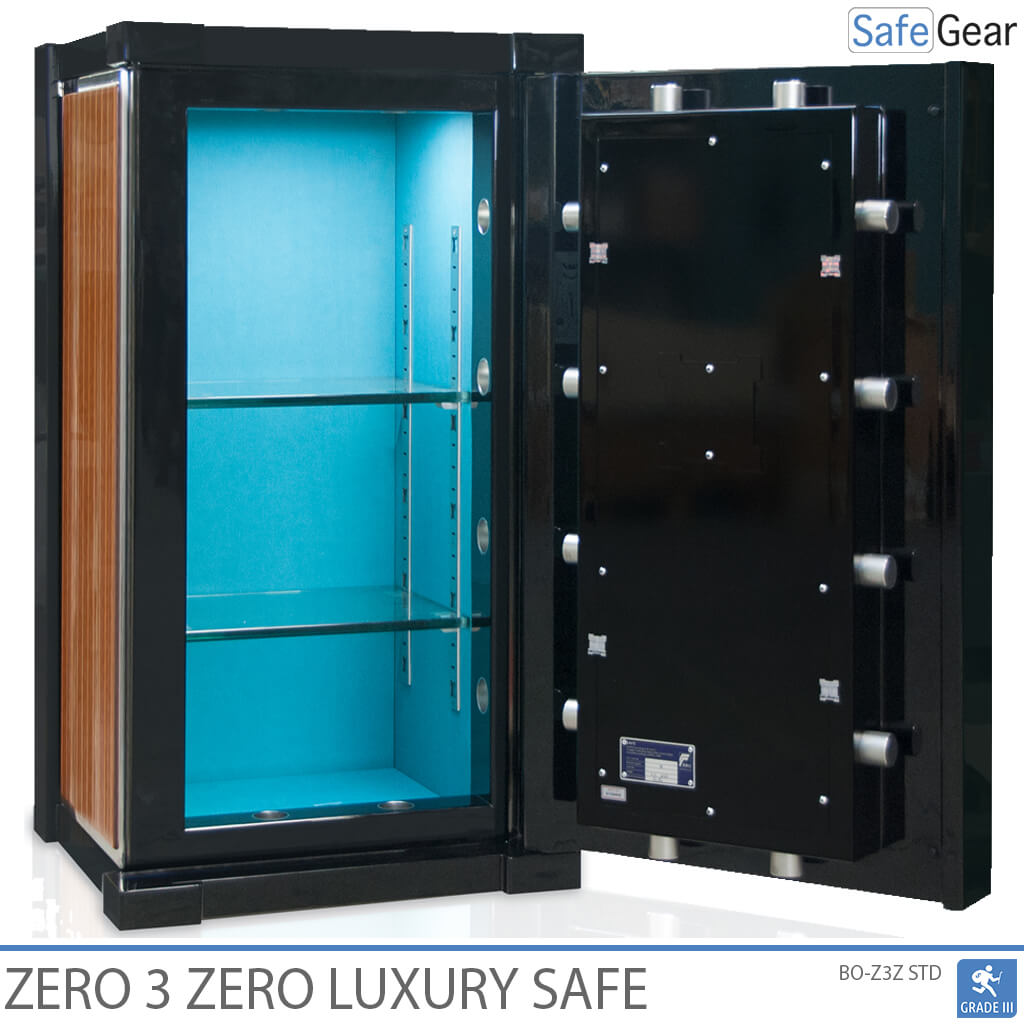 Zero 3 Zero Safe (134 L) - Grau III no Teste de Arrombamento - Fecho com Código