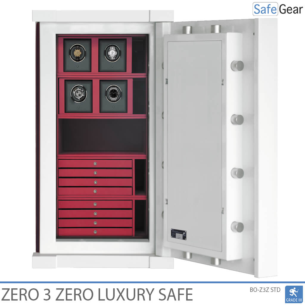 Zero 3 Zero Safe (134 L) - Grau III no Teste de Arrombamento - Fecho com Código