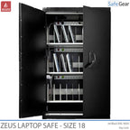 Zeus 24 - Laptop safe (48 laptops) - Key Lock